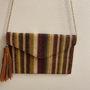Free people striped purse